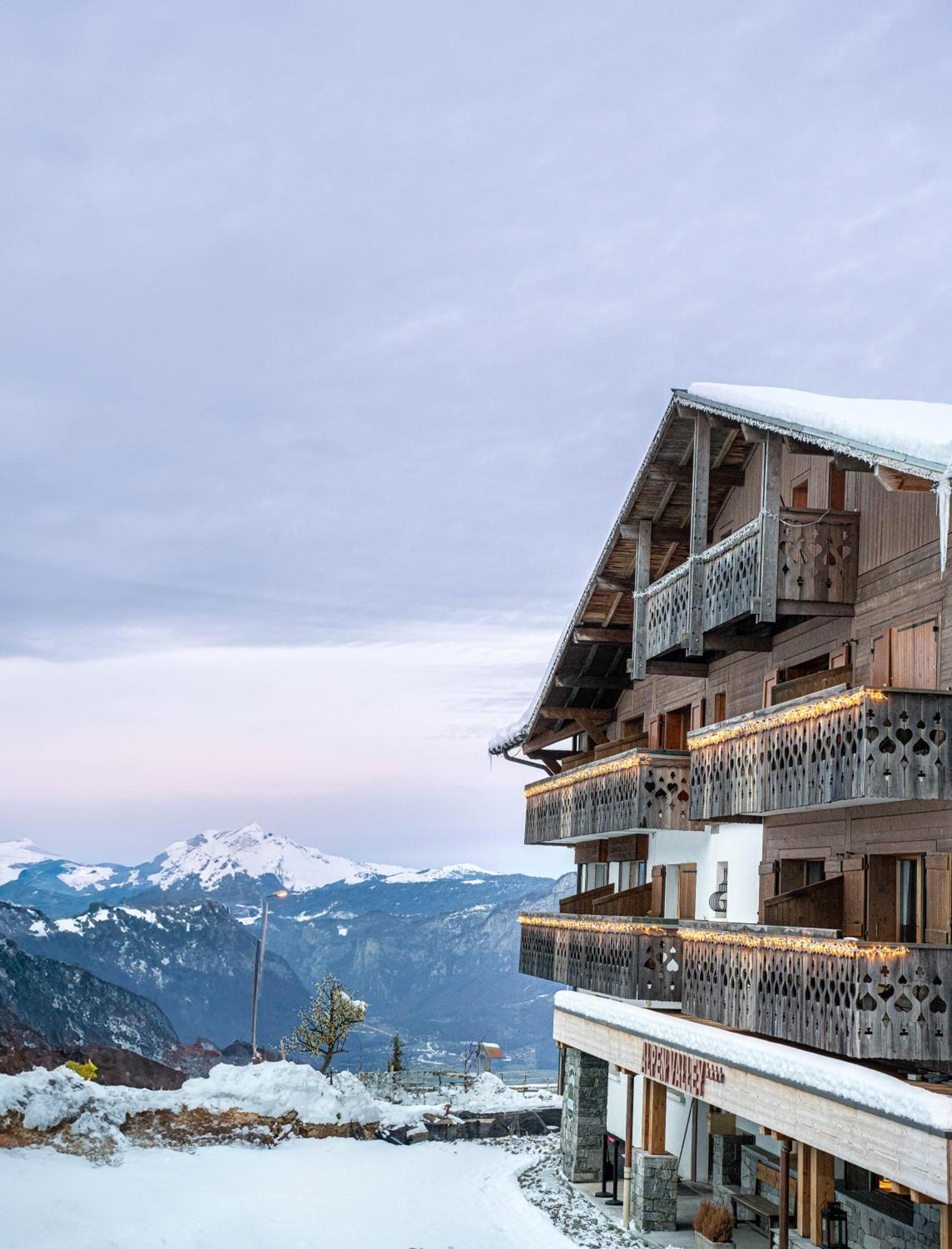 Chalet Alpen Valley, Mont-Blanc Combloux Exterior foto